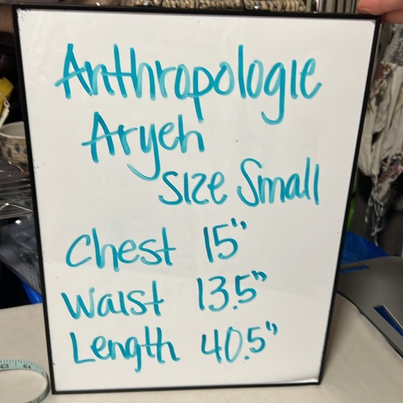 Anthropologie | Aryeh Sleevel Fit N Flare Midi Length Dress Size Small - Picture 7 of 10